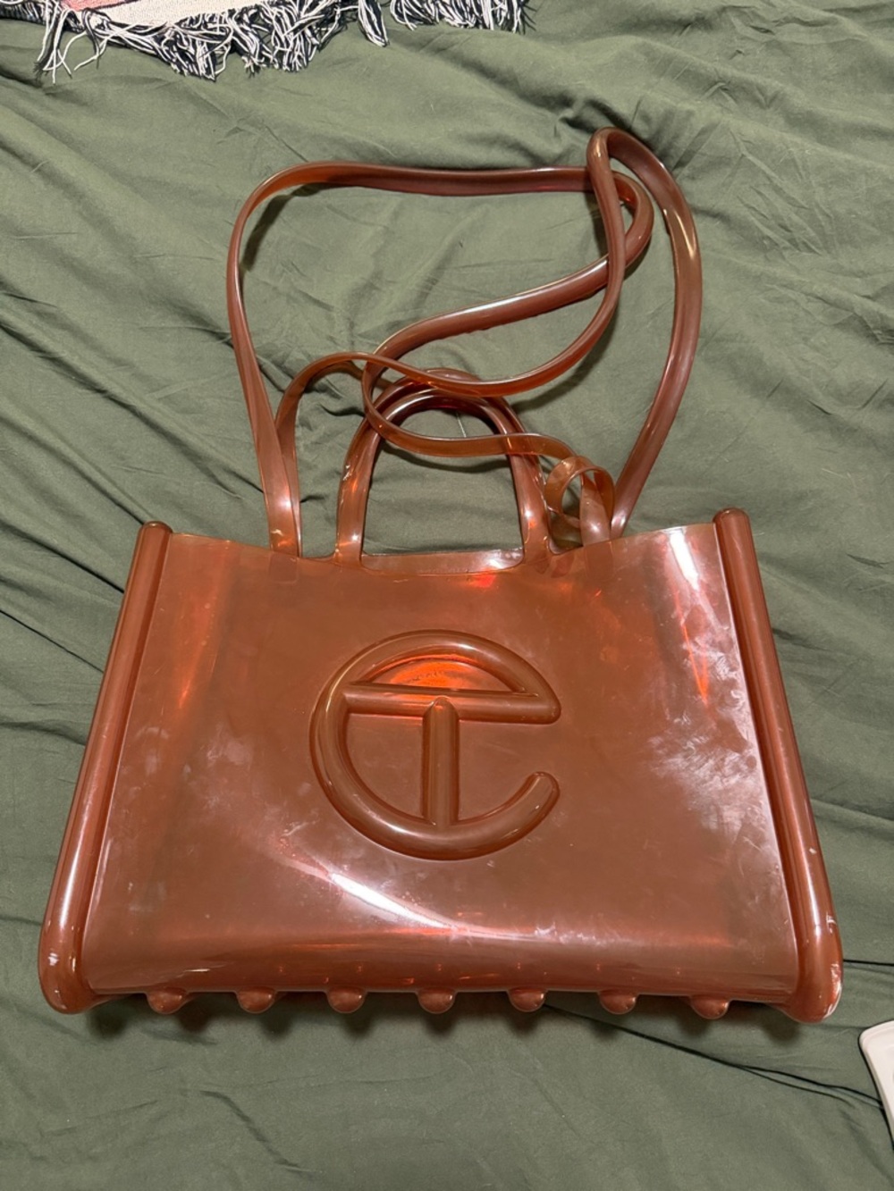 Telfar x Melissa Brown Clear Jelly Tote LARGE